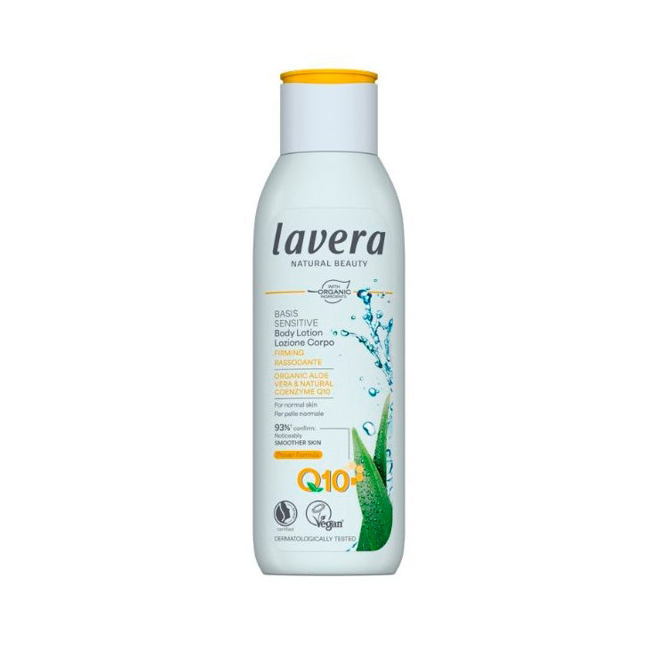 Straffende Körperlotion Q10 basis sensitv, Lavera 250 ml