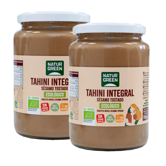 2er-Pack Naturgreen geröstetes Tahin à 800 g