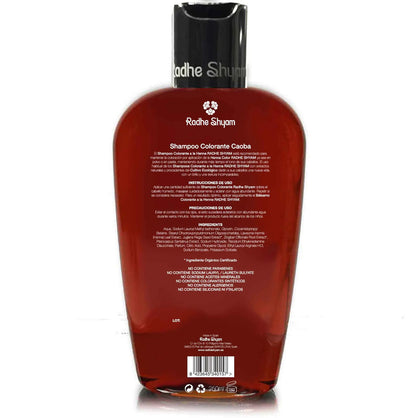 Henna-Shampoo Mahagoni-Farbstoff Radhe