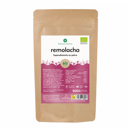 Rote-Bete-Pulver Eco Planeta Huerto 200 g