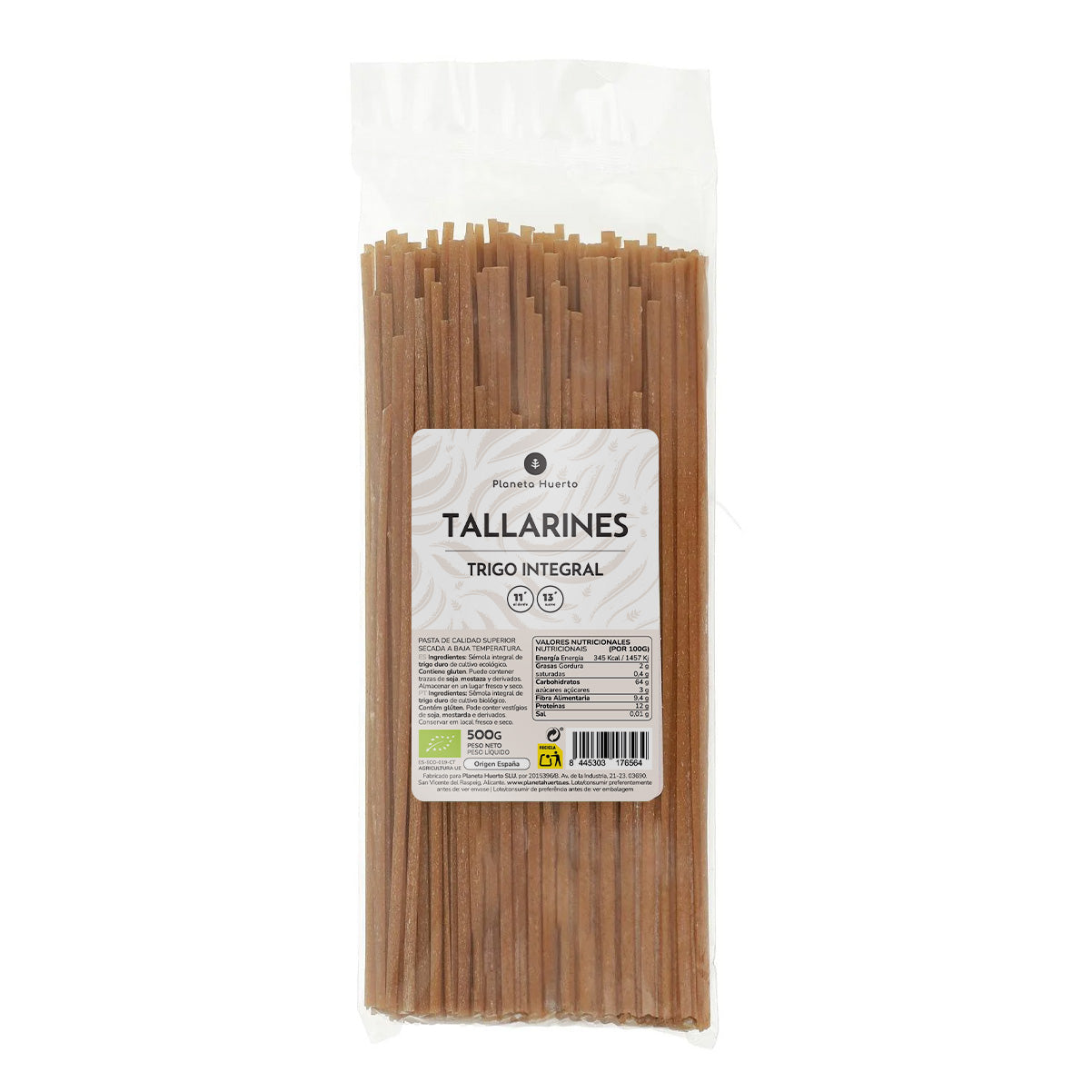 Vollkorn-Tagliatelle ECO Planeta Huerto 500gr