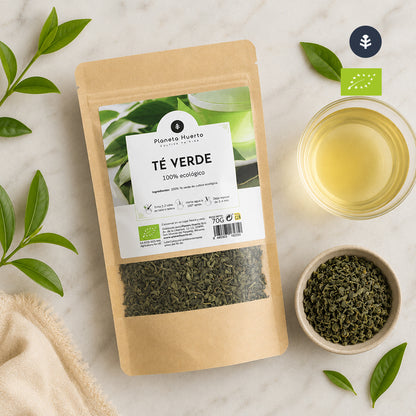 Grüner Tee Schießpulver ECO Planeta Huerto 70g